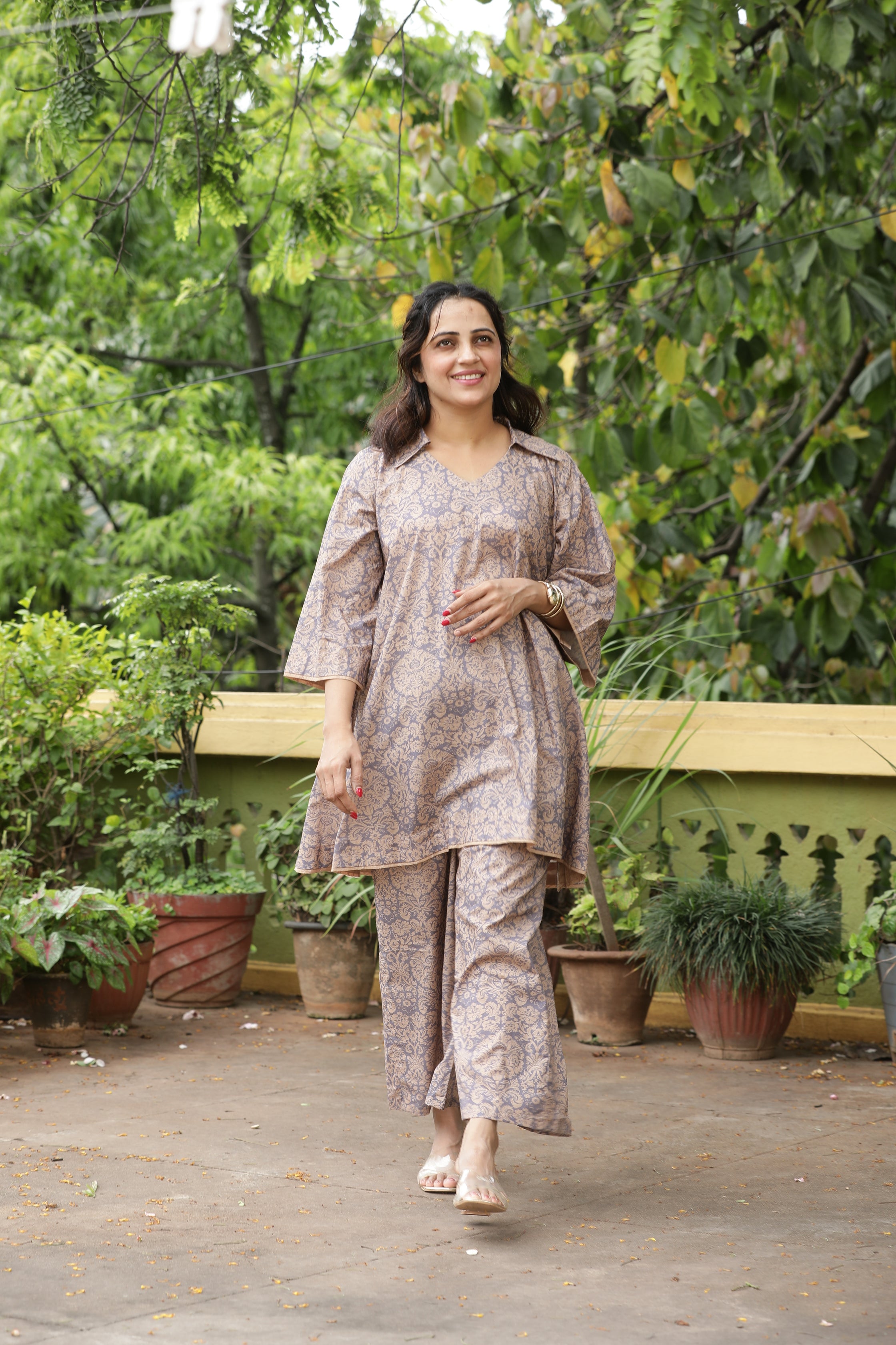 Beige Co-ord Set