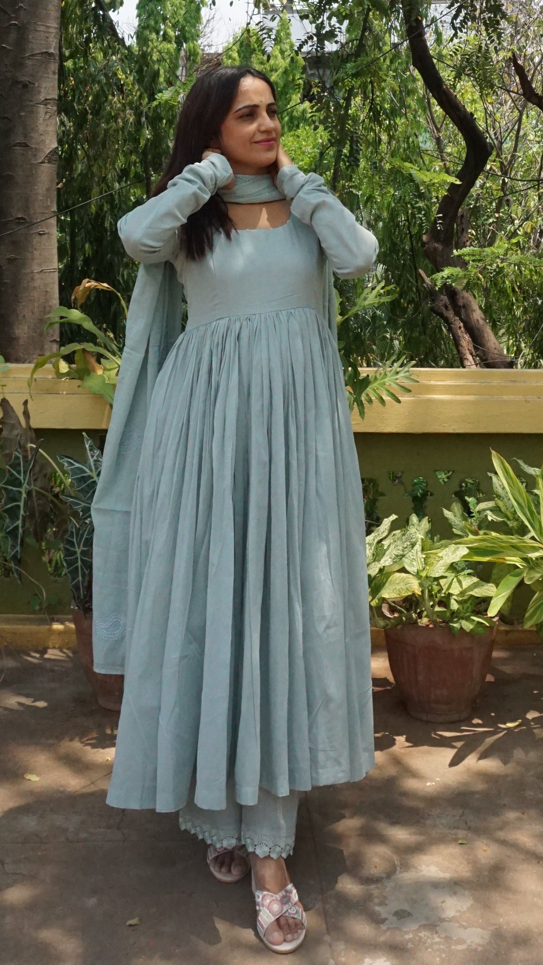 Breezy Anarkali Suit