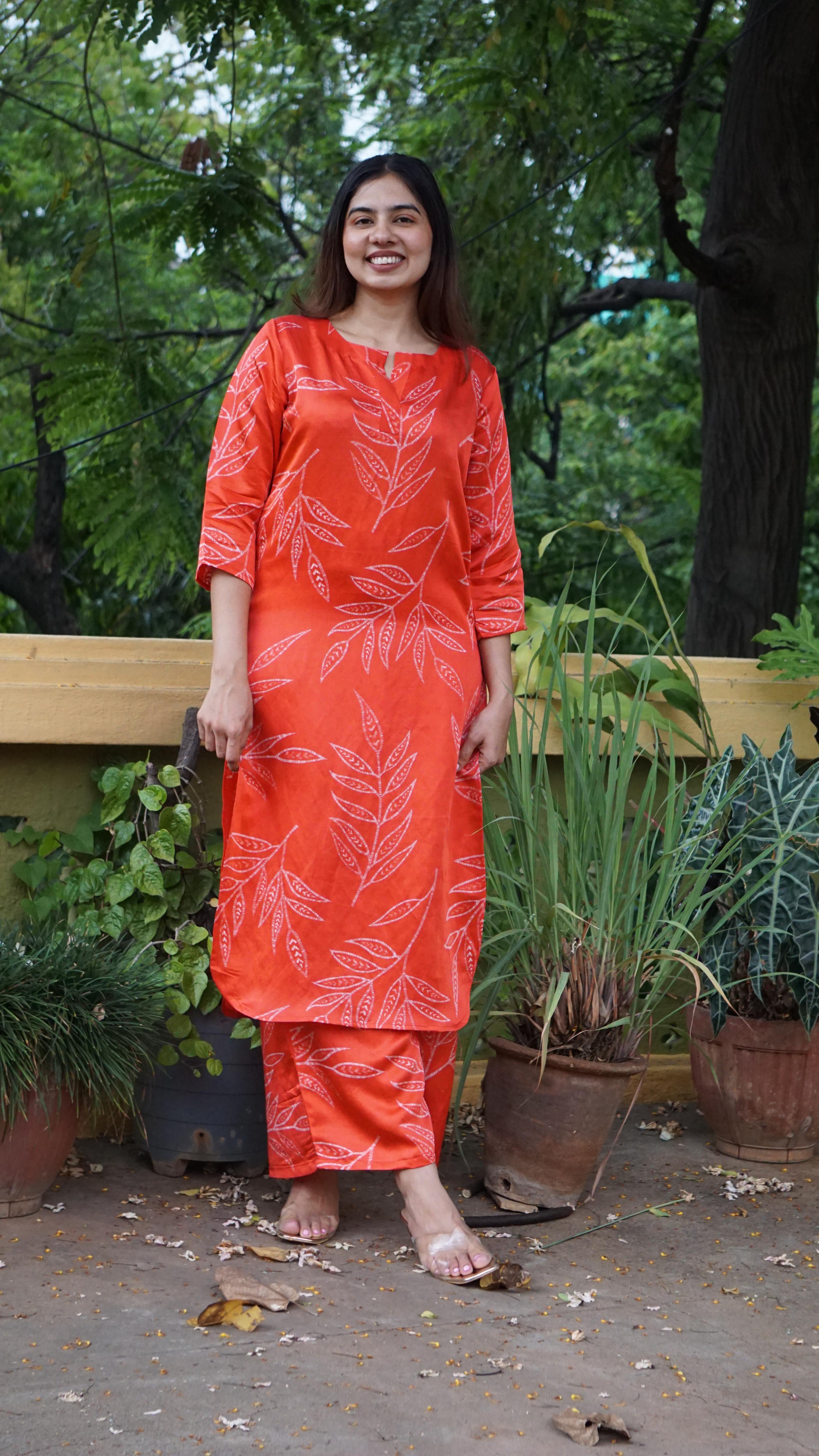Gulmohar Bloom Co-ord Set