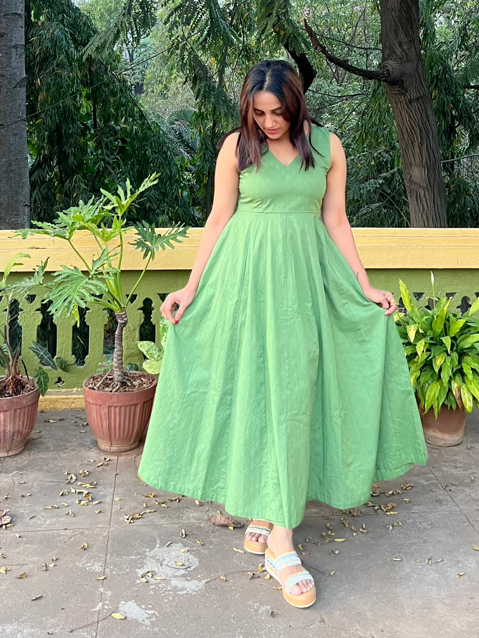 Green Kali Co-Ord Set