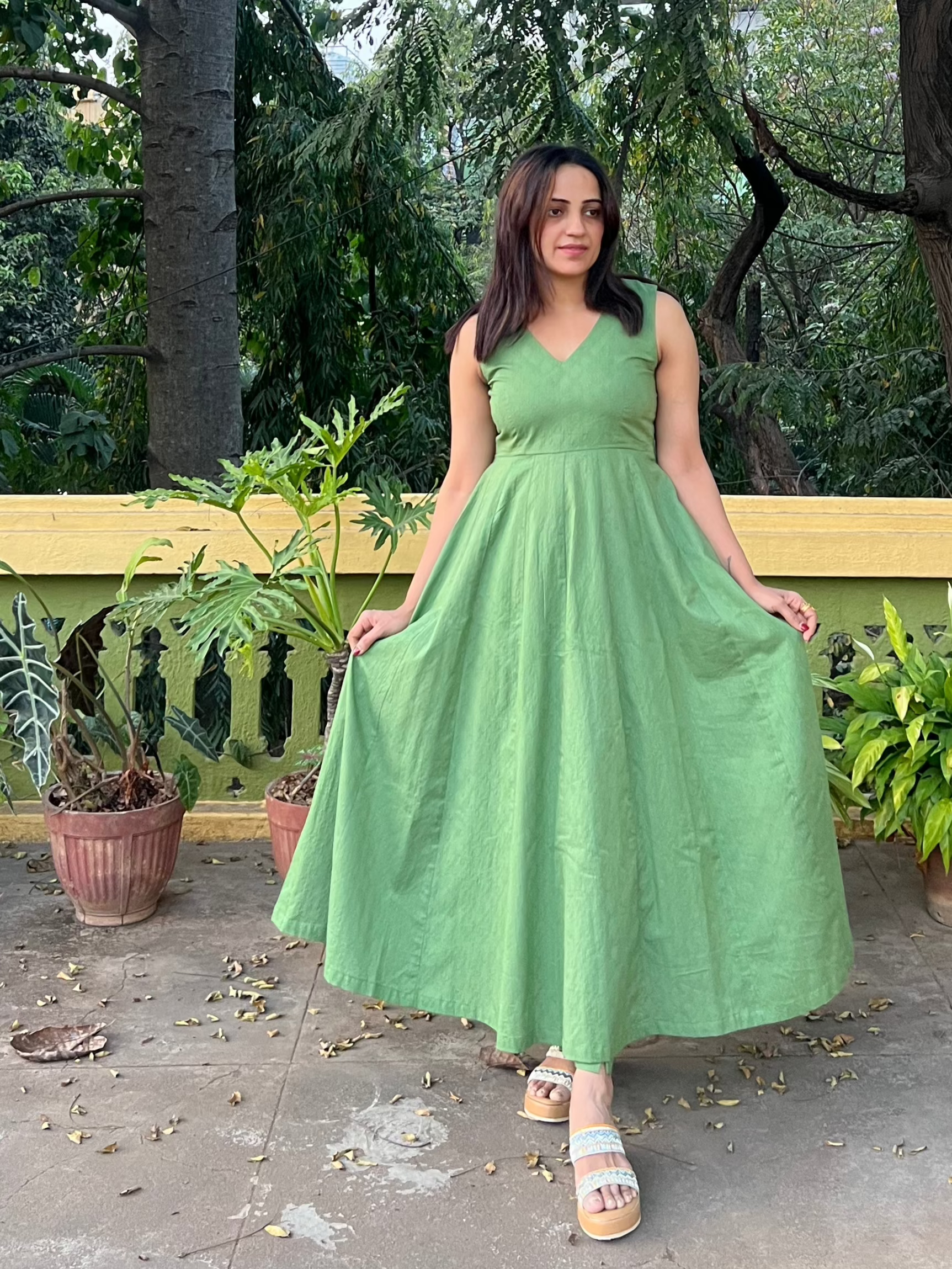 Green Kali Co-Ord Set