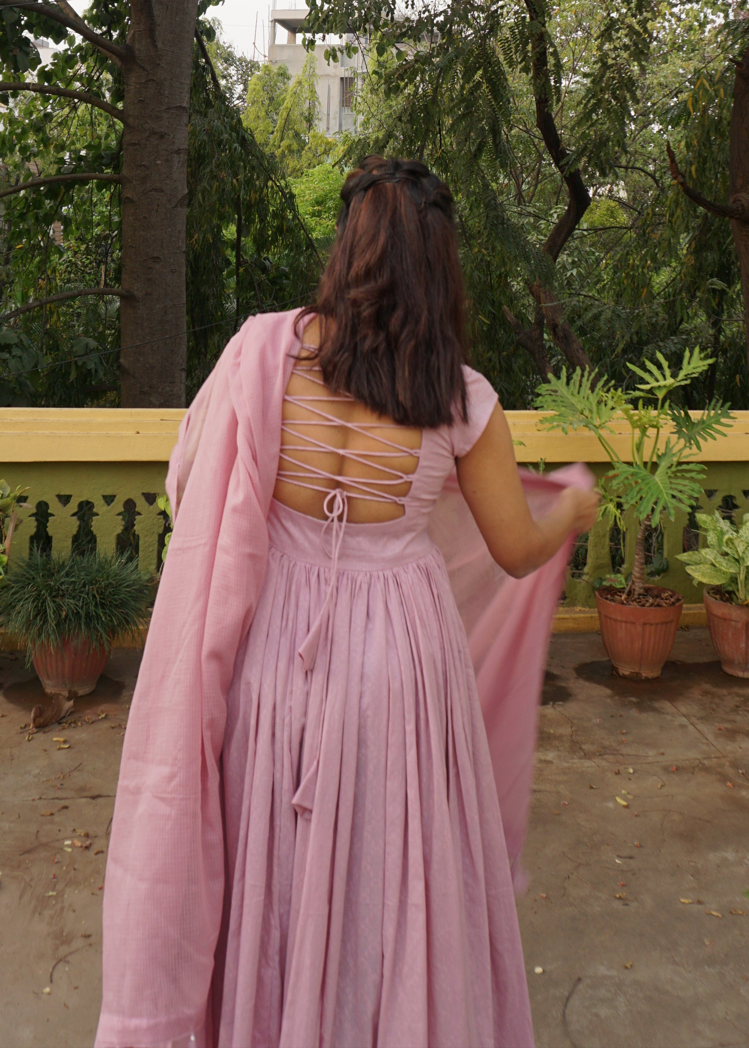 Flowy Anarkali Suit 